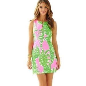 Lilly Pulitzer Pineapple Mila Mini Shift Dress